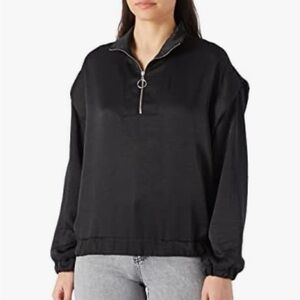 H&M Divided Black Pullover Shirt Size 8